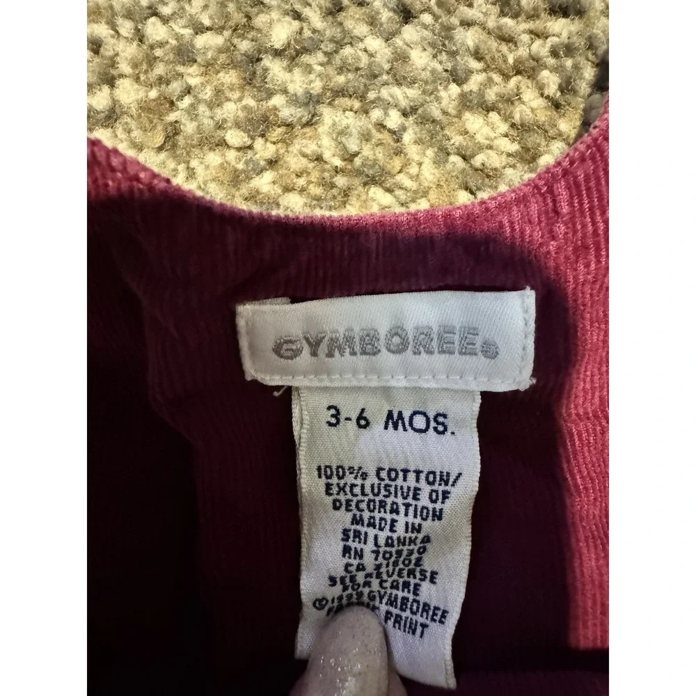 Gymboree garnet corduroy